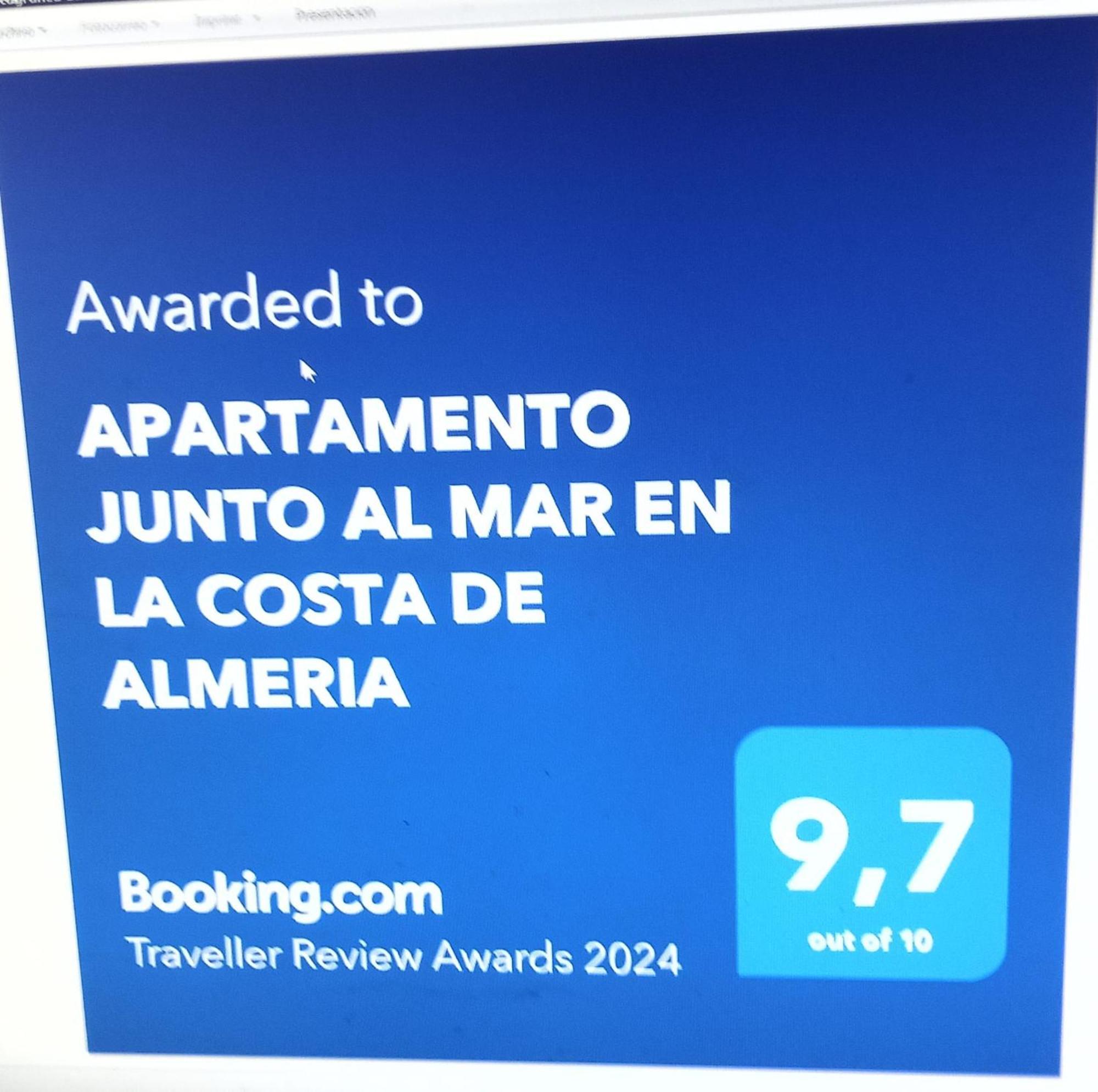 Apartamento Junto Al Mar En La Costa De Almeria El Pozo del Esparto Eksteriør billede
